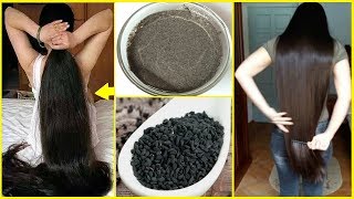 How To Grow Long amp Thicken Hair With BLACKSEEDS  Fast HAIR GROWTH  Stop HAIR LOSS Completely [upl. by Bacchus294]