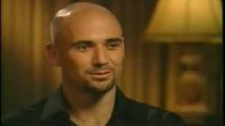 Andre Agassi talking about Steffi Graf [upl. by Aneela]