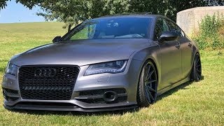 Audi A7S7RS7  Factory AirSuspension LoweringModule  Originales Luftfahrwerk Tieferlegen [upl. by Kohsa]