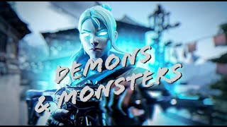 347aidan  DEMONS amp MONSTERS MONTAGE [upl. by Atiluj]