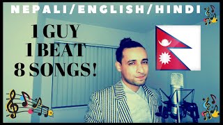 8 Songs 1 Beat Mashup by Nepali Guy [upl. by Kurland]