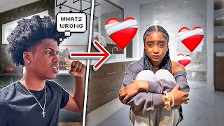 CRYING IN THE BATHROOM PRANK ON ROMAN😱😢 [upl. by Snapp]