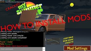 How to install mods to cracked My Summer Car UPDATE VIDEO read description [upl. by Arrek912]