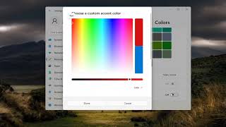 Change Color On Windows 11 Tutorial [upl. by Nosyk895]