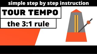 Tour Tempo  The 31 Rule [upl. by Jakob]