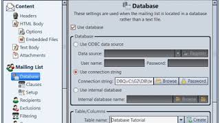 Database Setup [upl. by Ynar]