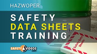 HAZWOPER Safety Data Sheets Training from SafetyVideoscom [upl. by Ateloj]