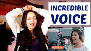 Katrina Velarde Go The Distance on Wish 107 5 Bus REACTION [upl. by Bourgeois]