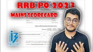 My RRB PO MAINS SCORECARD  Worst Marks  No Chance 😓😓😓 ibps rrbpo rrbpomainsscorecard [upl. by Northrop]