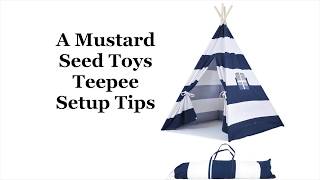 How to Setup Your Teepee Tent [upl. by Agustin]