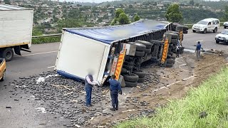 AMAZING Idiots TRUCK amp CAR Driving on Dashcam  Truck Crossing OffRoad Doesnt Forgive Mistakes [upl. by Resiak98]