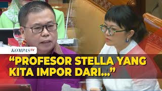 Anggota Komisi X DPR Sofyan Sebut Prof Stella Diimpor hingga Soroti Jumlah Guru Besar di Indonesia [upl. by Dolf]