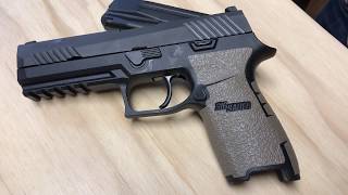 Overview Sig Sauer P320 Full Size  TALON Grips [upl. by Santiago948]