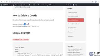 Full stack web developer course  lesson  14  Part4  Forms Cookies and Session [upl. by Josi]