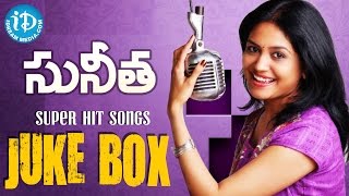 Singer Sunitha Hit Songs  Telugu Video Songs  JukeBox [upl. by Haden]