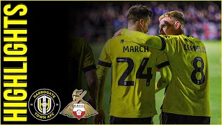 Harrogate Town 20 Doncaster Rovers Highlights [upl. by Sucramraj]