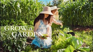 How To Do Companion Planting Garden TOUR EASY vegetables to grow [upl. by Tildie]