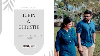 JUBIN  CHRISTIE  wedding [upl. by Dugald]