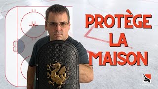 Hockey  Positionnement en zone défensive  Protéger la maison [upl. by Lindy]