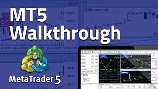 Learn MetaTrader 5 in Five Minutes Full MT5 Walkthrough [upl. by Lockwood]