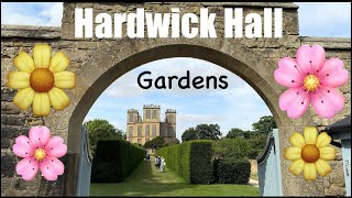 Hardwick Hall Gardens ✨ Garden Tour Series ✨🌼✨ [upl. by Wilinski]