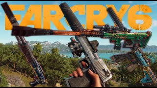 Far Cry 6  The Best Weapon Loadout  Locations amp Free Roam Gameplay  4k Ultra Graphics [upl. by Anrahs182]