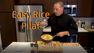 Easy Rice Pilaf Recipe [upl. by Wira]