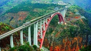 Worlds highest rail bridge in India Chenab river Railway Bridge [upl. by Hoyt]