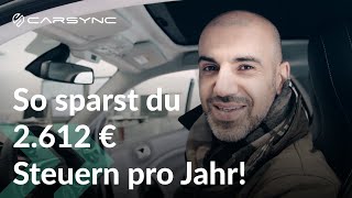 Fahrtenbuch App So sparst du am meisten Steuern CARSYNC [upl. by Caro]