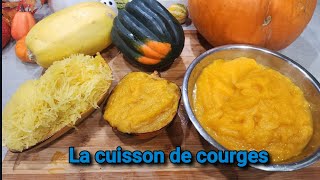 Cuisson de courges [upl. by Nnayrrehs]