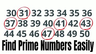 Quick tip to see if a number is prime [upl. by Licec596]