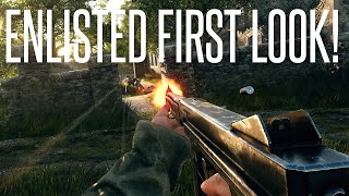 THE BEST FREE TO PLAY WW2 GAME  Enlisted Gameplay [upl. by Neelat]