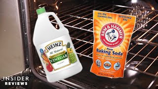 How To Clean Your Oven With Baking Soda And Vinegar [upl. by Sherrod]