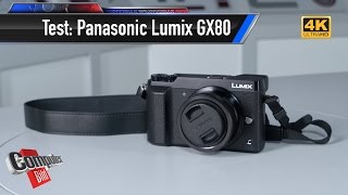 Panasonic Lumix GX80 im Test Mini mit Vollausstattung [upl. by Annoyik]