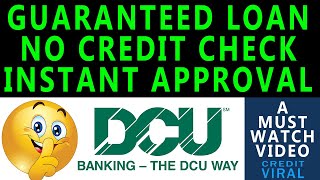 Guaranteed Personal Loan With No Credit Check  Instant Approval  Credit Viral [upl. by Rabbaj]