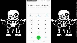 Undertale  Megalovania on phone keypad [upl. by Bolte]