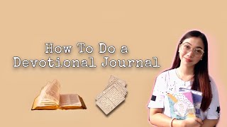 How To Do a Devotional Journal  SOAP method Bible Study [upl. by Semadar]