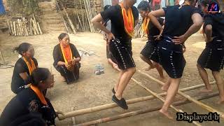 Khiamniungan Traditional Bamboo Dance  Women Folk  Nokhu Village  Noklak District Nagaland 1440p [upl. by Brecher]