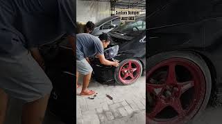 Honda Jazz GD3 Custom full bumper Depan ala Mugen jazzgd3 LarisAbadi Bodykit [upl. by Naillimxam]