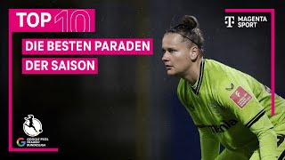 Top10  Paraden  Google Pixel FrauenBundesliga  MAGENTA SPORT [upl. by Annoyed]