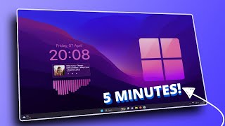 Make Windows 11 Look Better in 5 Minutes  EASY Windows 11 Customization [upl. by Aicrop]