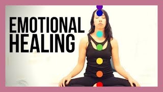 1 Hour Chakra Yin Yoga for Emotional Healing [upl. by Collbaith633]