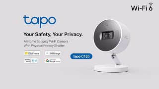 TPLink  Tapo C125  Smart AI Home Security WiFi Camera [upl. by Hathaway]