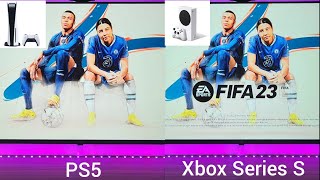 FIFA 23 PS5 Vs Xbox Series S Comparison [upl. by Atekram]