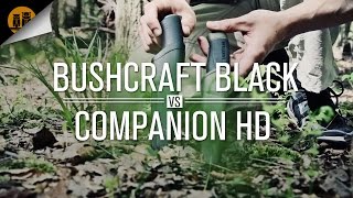 Mora Bushcraft Black vs Mora Companion Heavy Duty • Bushcraft Knives [upl. by Zia602]