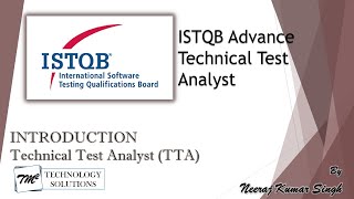 ISTQB Technical Test Analyst  Introduction  ISTQB Tutorials [upl. by Sido301]