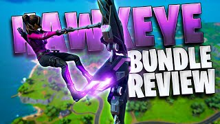 THE NEW HAWKEYE GLIDER IS INSANE Hawkeye Bundle Gameplay amp Review [upl. by Maighdlin]