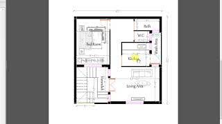 25x25 ft BEST HOUSE PLAN [upl. by Yelsel]