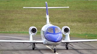 ✈ Unique Design and Rare ✈ Honda HA420 HondaJet  Landing at Nancy shorts aviation plane video [upl. by Glantz466]