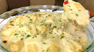 HOW TO MAKE SEAFOOD STUFFED SHELLS [upl. by Eiramnna32]